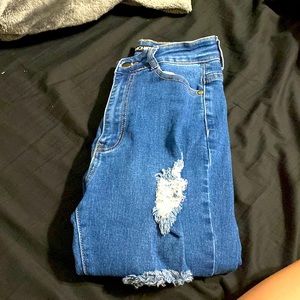 Fashion nova skinny jeans high rise